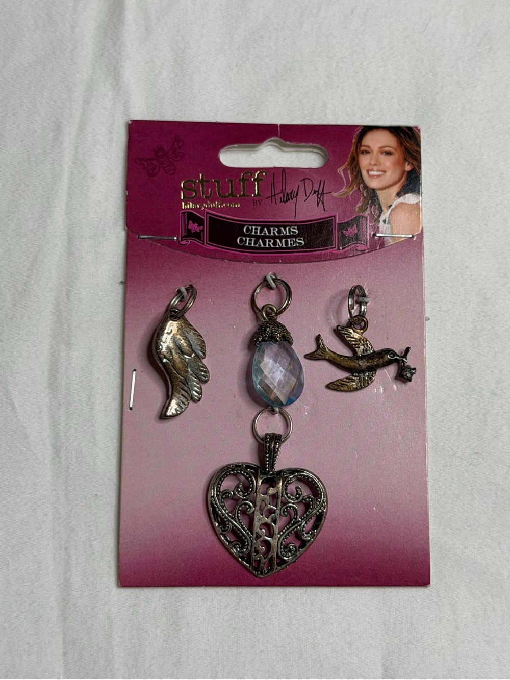 Silver Charm Set 4 Piece Vintage Stuff by Hilary Duff